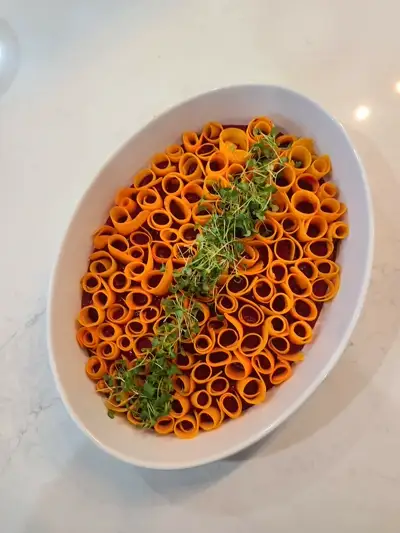 Wok-fired fried rice close-up showing perfectly charred grains — Asian-inspired cooking by Chef Mollie